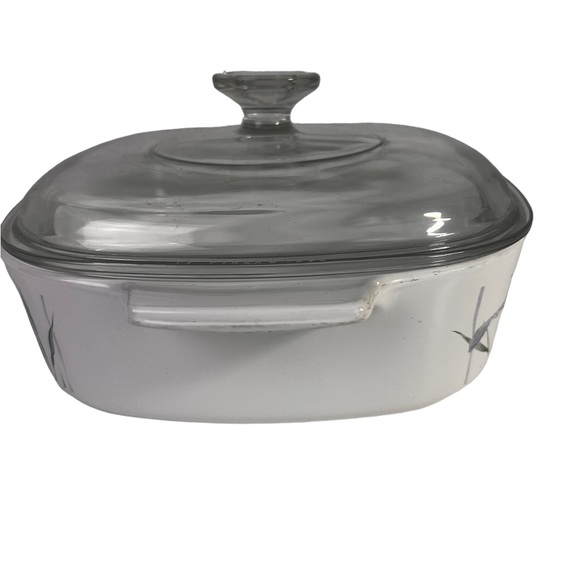 Corning Ware, Shadow Iris, Casserole with lid 2 Litre A-2-B Purple/White 1970's - Picture 4 of 10